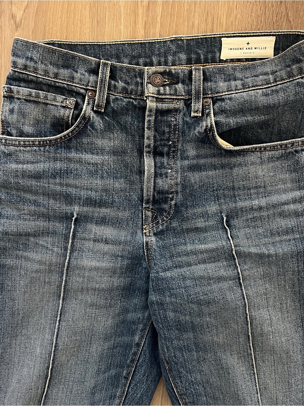 imogene + willie Wyatt Montrose 15 oz premmium denim jean size 25